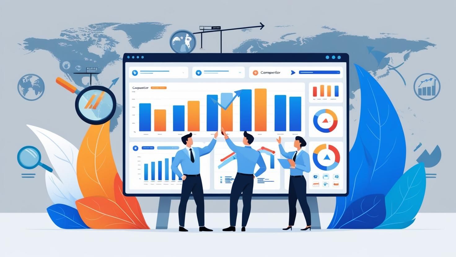 Competitor Research tool interface